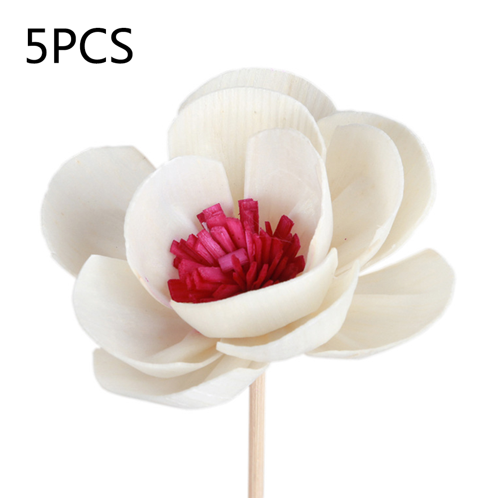 5pcs Kunstmatige Bloem Golvend Rotan Reed Fragrance Diffuser Vervanging Refill Sticks Luchtverfrisser Kamer Parfum Diffuser Sticks: A8