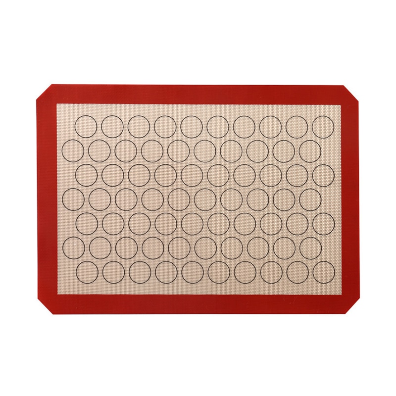 70 Grids Silicone Macaron Baking Mat for Bake Pan Pastry Cookie Non-stick Multifunction Kitchen Baking Tools Sheet Pads