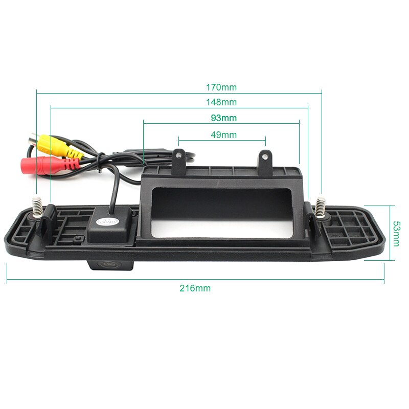Achteruitrijcamera Volkswagen Touran 2015 tm 2019
