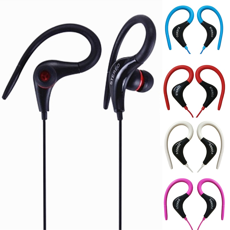 In-ear Bass 3.5 Mm Running Sport Koptelefoon Hoofdtelefoon Headset With Mic Voor Iphone Samsung MP3 MP4 Pc
