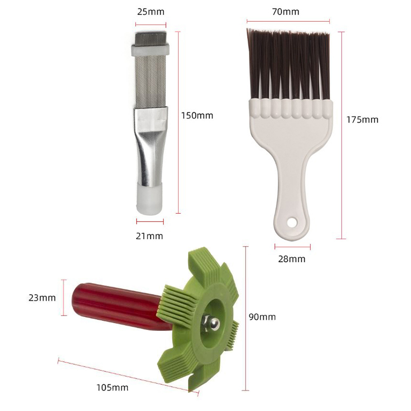 Universele Auto Radiator Vin Reparatie Kam Airconditioner Condensor Kam Ac Reinigingsborstel Auto Koelsysteem Reinigingsgereedschap