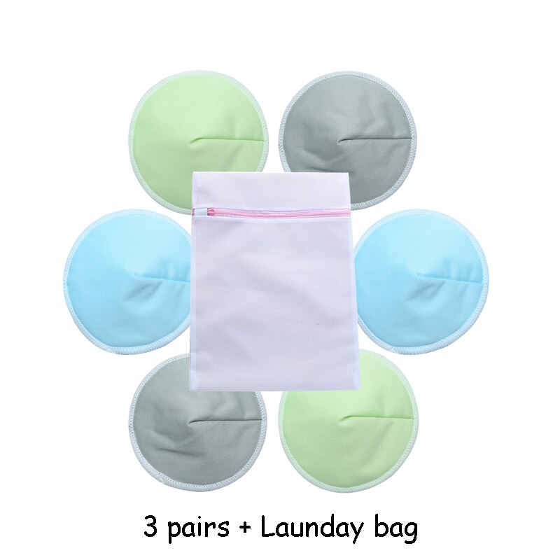 Gratis Shippingbreastfeeding Tepel Pad Voor Moederschap Herbruikbare Covers Voeden Verpleging Sorganic Wasbare Wholesalefree Levering: set 2