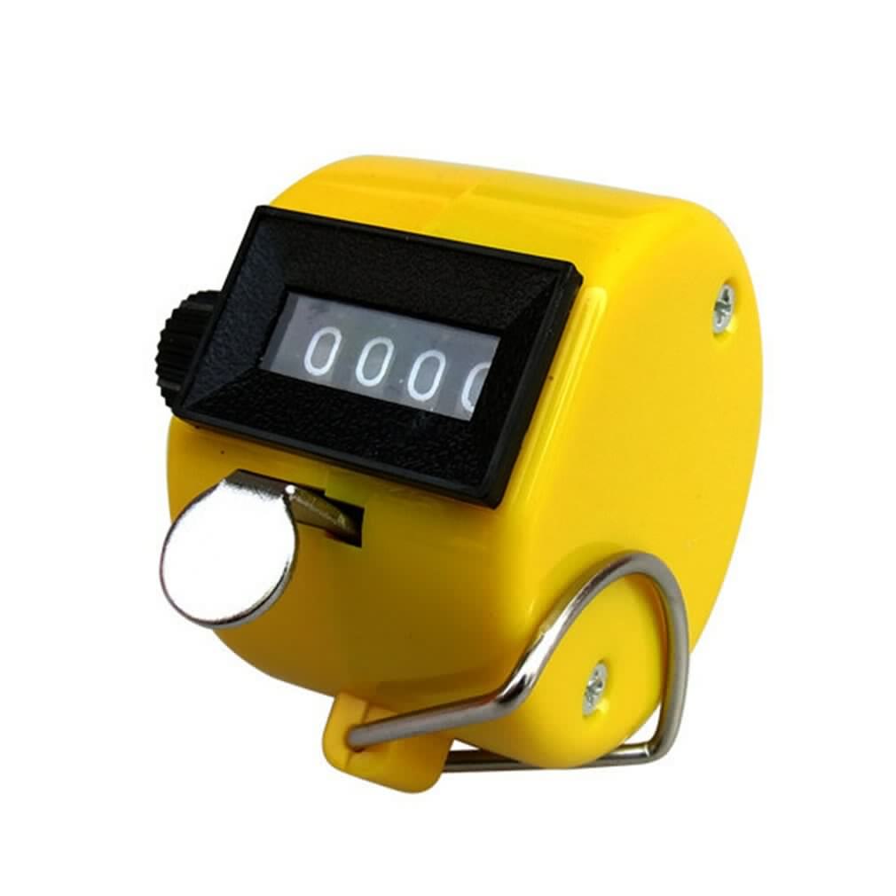 Compteur de bouddha à quatre couleurs, mécanique en plastique