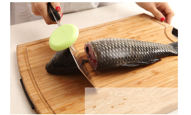 1PC Stainless Steel Knife Cap Cut Chicken Bones Chopping Booster Knife Bracket Cap Holder For Meat Cleaver Cooking Tool OK 0324