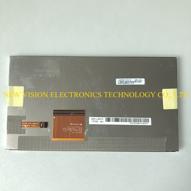 Écran LCD Original de 7 pouces pour voiture, pour Navigation GPS, LA070WV1-TD10 (TD)(10),