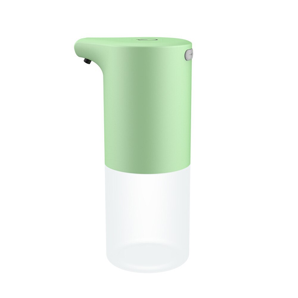 Distributeur automatique de savon à Induction infrarouge, recharge USB, mousse, désinfectant pour les mains, accessoires de salle de bains, cuisine,: Green