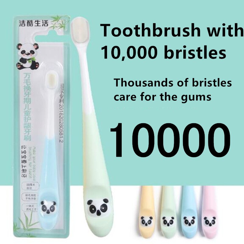 Baby Soft-bristled Silicone Toothbrush For Children Teeth Cute Cartoon Animal Training Toothbrushes Baby Dental Care ToothBrush