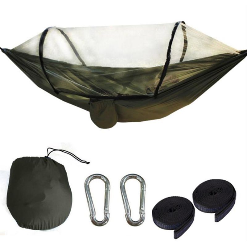 Ultralichte klamboe parachute hangmat met anti-muggenbeten voor outdoor