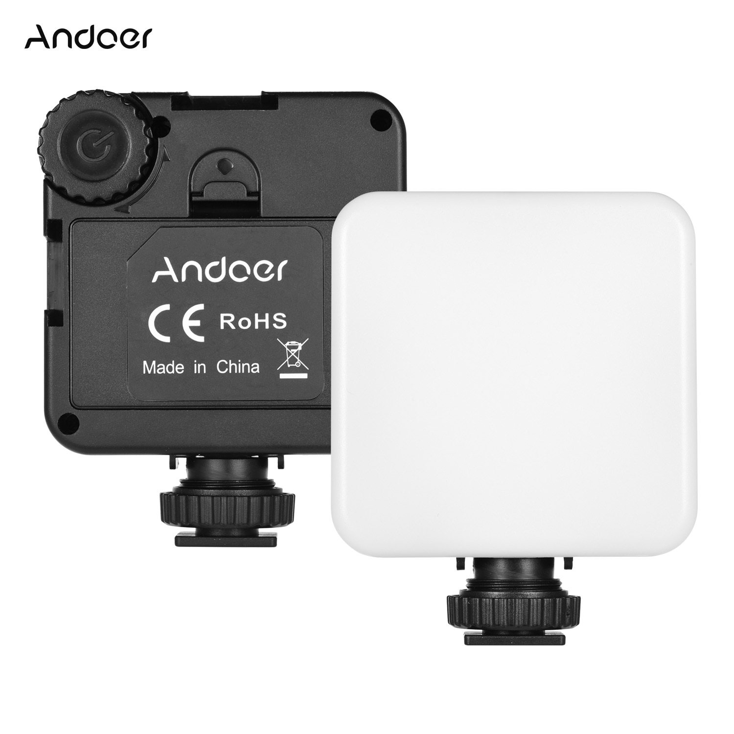 Andoer KM-72B Mini Led Video Licht Rgb Kleur Multifunctionele Led On-Camera Fill-In Licht Voor Canon Nikon sony Cameas