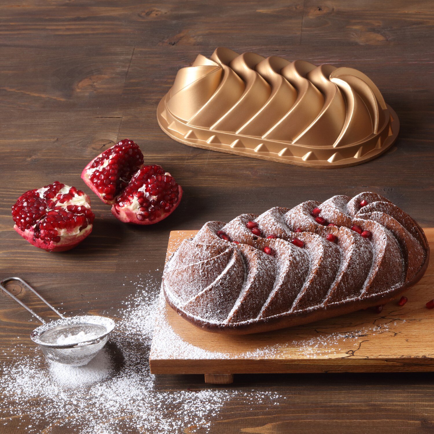 Moule à gâteau en granit biologique, pour poêle, pour four, résistant au feu et antiadhésif