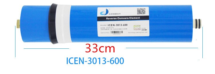 Filtre d&#39;osmose inverse 600gpd 3013 – 600, membrane filtrante à eau, système ro