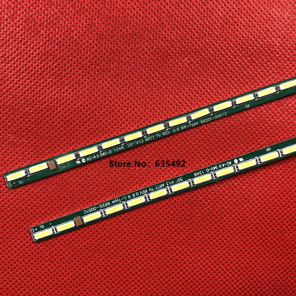 604Mm Led Strip 75Lamp 55 "V13 Art Tv 6920l-0001c 6922l-0069a Voor 55ub8250 55ub8300 55ub830V 55la6800 55la6600 55ga7800