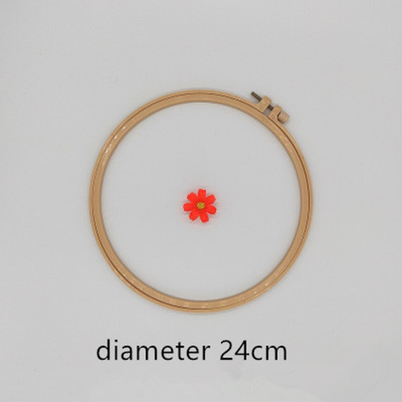 10-24 cm DIY Embroidery Hoop Tool Circle Round Frame Art Craft Cross Stitch Chinese Traditional Sewing Manual Tool
