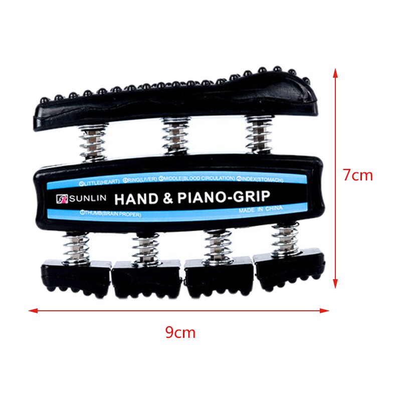 Fingerforsterker hånd piano grep trener finger makt trener griper hånd trening terapi rehabilitatio treningsstudio utstyr