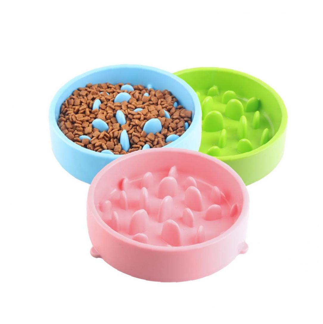 Slow Feeder Dog Bowl: The Slowdown Bowl is a modern, silicone puzzle bowl and lick mat. Slow eating, stop swallowing, take it easy. Dishwasher safe