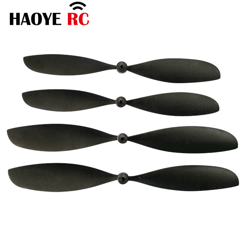 Haoye 10 Stuks Propeller 6-12 Inch Voor RC Rubberen Band Aangedreven Vliegtuigen Model Oranje/Zilvergrijs/zwarte Kleur Voor RC Model Vliegtuig