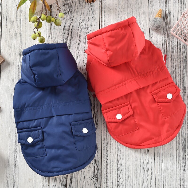 Winter Warm Kleine En Middelgrote Hondenjas Kleding Warme Hondenjas Buiten Winddicht En Waterdicht Chihuahua Franse Bulldog Zacht En Comfortabel Onesie,Geel,M