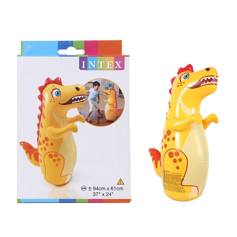 3D Aufblasbare Dinasour Spielzeug für freundlicher Jungen bop Tasche/Stanzen Tasche Interaktive Großen Becher Spielzeug Kind