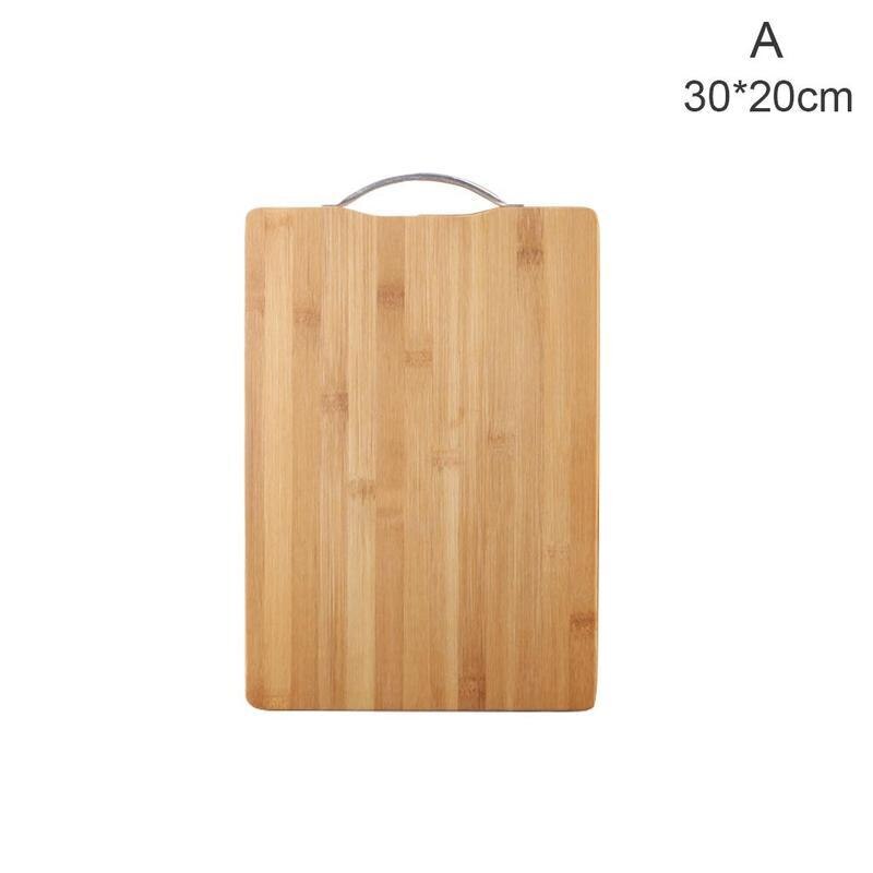 HomeZone Grote Bamboe Snijplank Met Opvangrand – 36x45x5 Cm – Antislip – Makkelijk Schoon Te Maken
