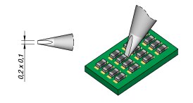JBC C210-019 solderen tips voor JBC soldeerstation