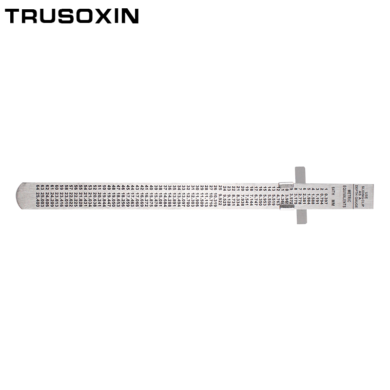 Jauge de soudage en acier inoxydable, outils de soudage, jauge de soudage en acier inoxydable, règle de profondeur, Inspection des trous pour la mesure