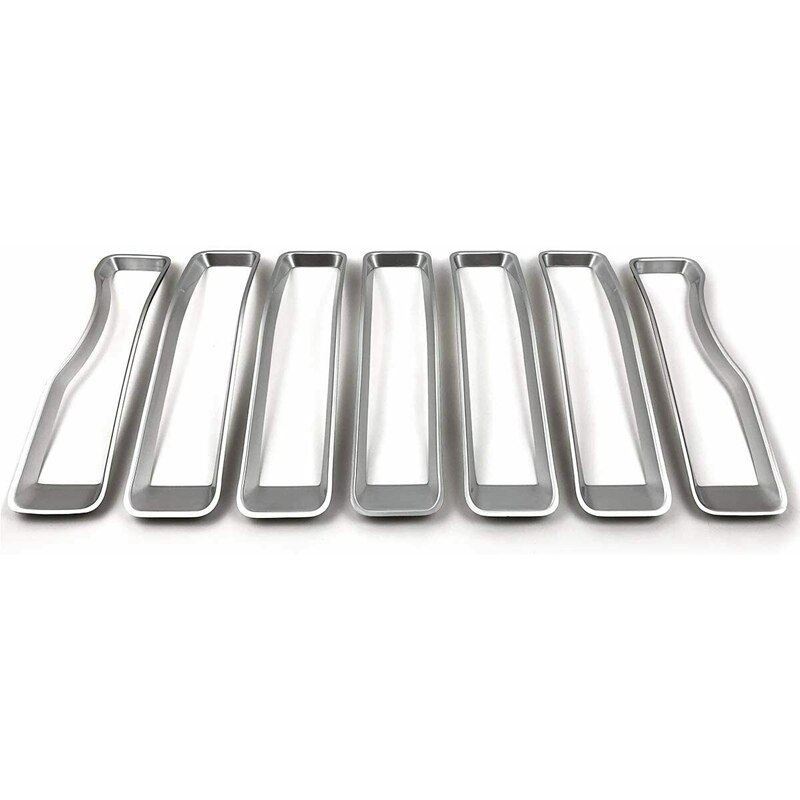 Car Headlight&Front Grille Inserts Trim Cover for Jeep Wrangler JL Sport