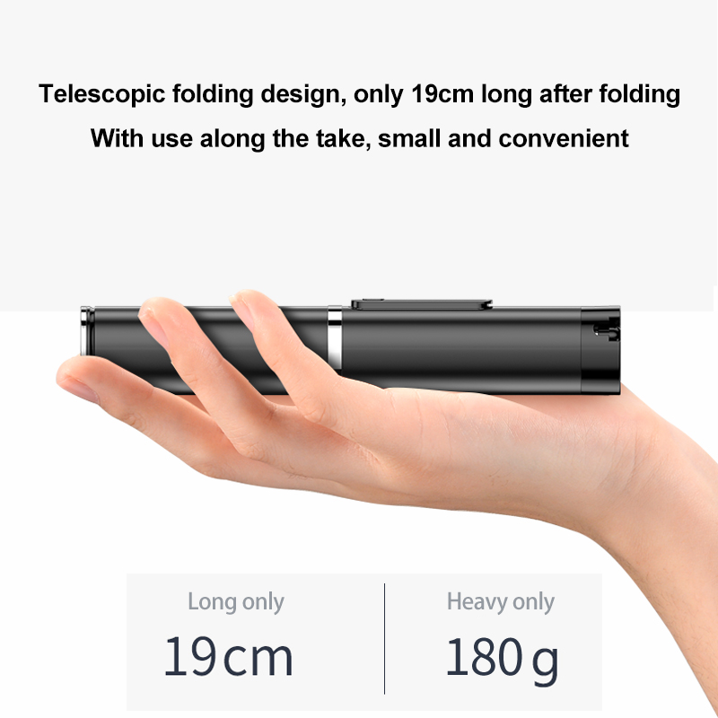 CYKE H1 Bluetooth Selfie Stick Portable Handheld Smart Phone Camera Tripod with Wireless Remote For iPhone Samsung Huawei xiaomi