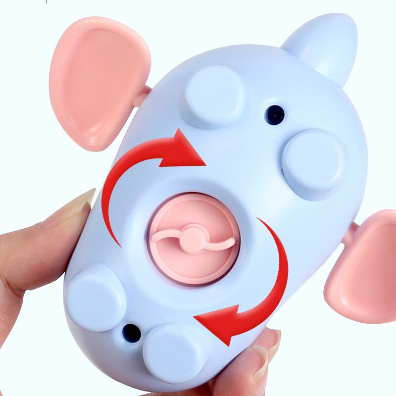2022 Clockwork Animals Baby Bathing Toys for Kids 2 To 4 Years Old Bathtub Water Game Wind-up Shark Toys for Bebe 0 12 24 Months