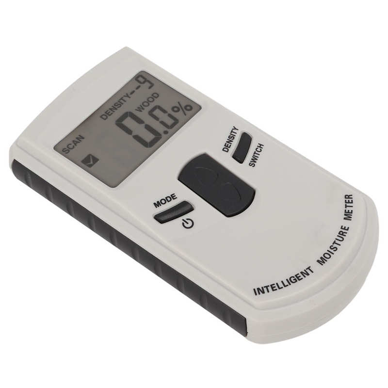 Wood Moisture Meter Fast Accurate Clear Display Small Portable Humidity Measuring Instrument for Woodware Paper
