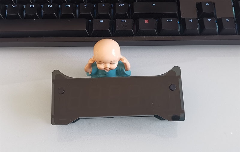 Network timing wifi clock High precision millisecond MS display Automatic time adjustment Remote upgrade