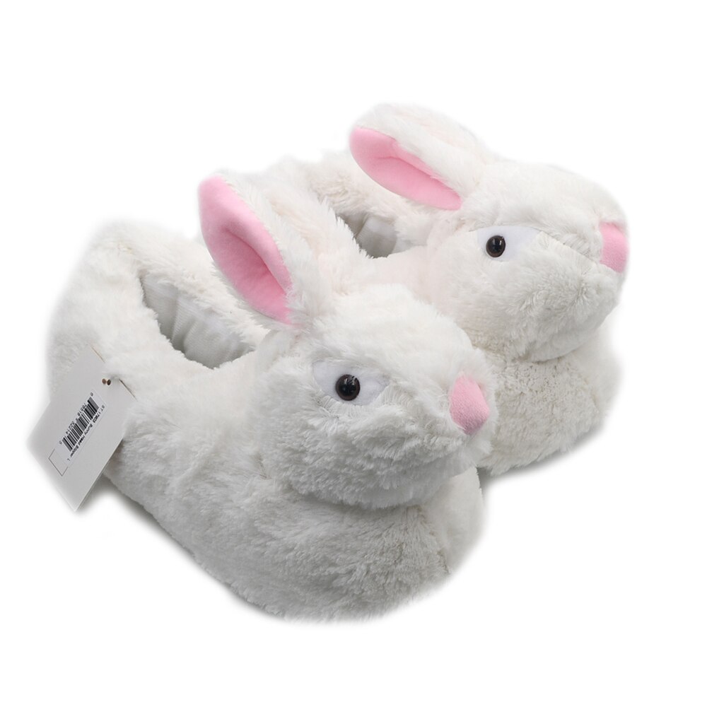 Millffy Classic Bunny Slippers - Adult Sized Plush Animal Slippers Toddlers Costume Footwear home shoes