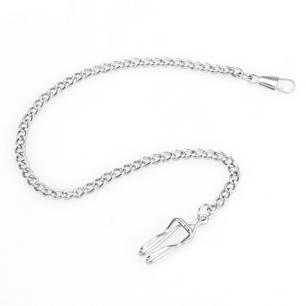 Classic Golden Plated Pocket Watch Chain key Chain