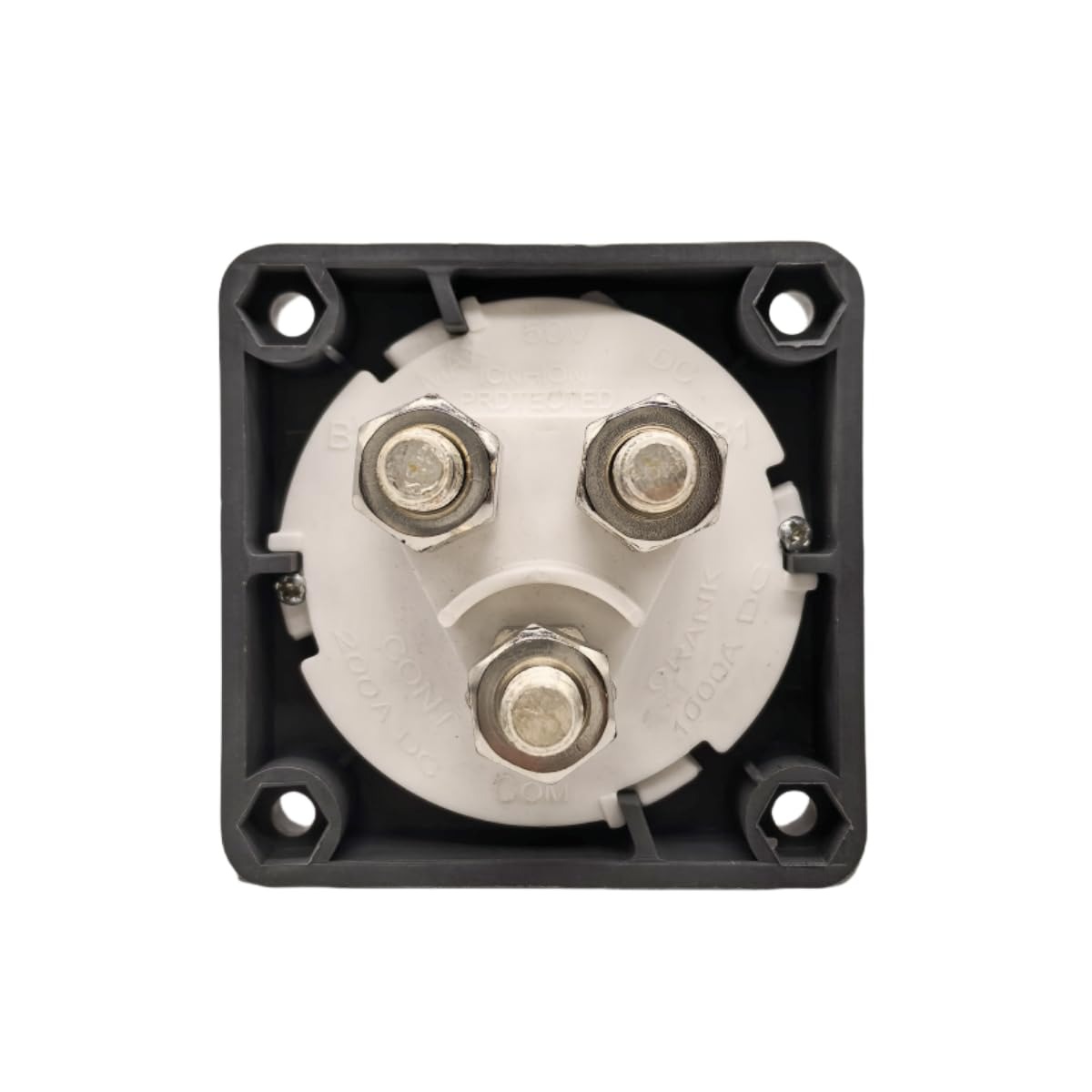 Batterieschalter, 1–2-Pun, 12 V, 24 V, 48 V, 600 A, Hochstrom-Aus-Schalter, Trennisolator für LKW, Fahrzeug, Anhänger, Wohnmobil, Boot, Yach