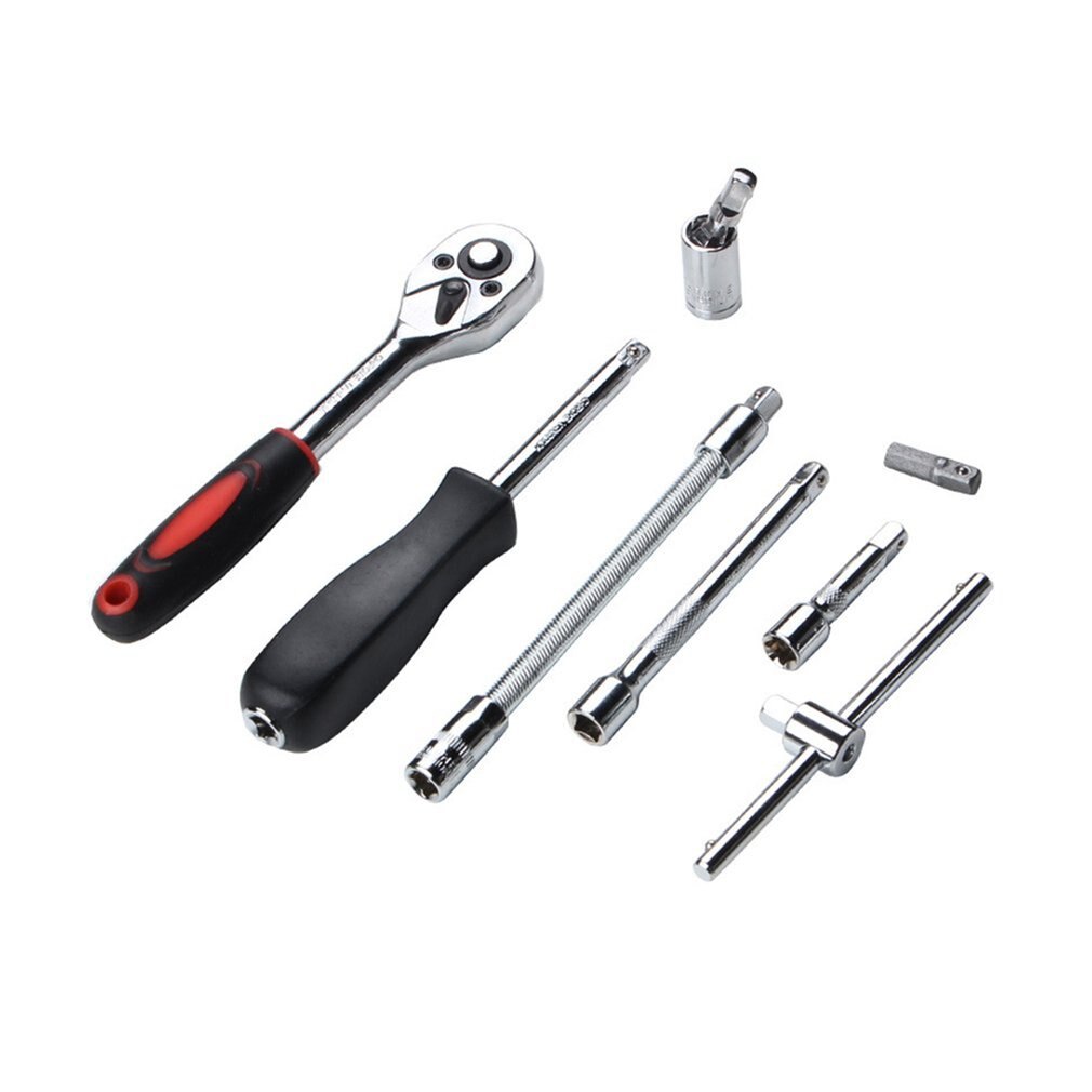 46 piece socket wrench set combination tool set German auto repair durable practical hardware tools