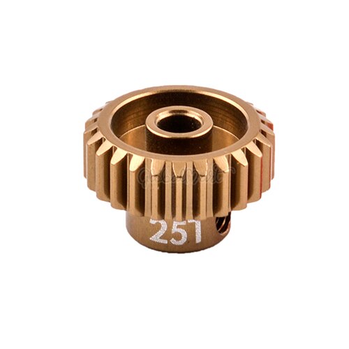 Metallo 48P Spur Gear 92T 85T 80T Pignone 18T 19T 20T 21T 22T 23T 24T 25T 26T Ingranaggi Del Motore Per Sakura R31 G31 SCX10 AX10 Traxxas HPI: 1PCS 25T