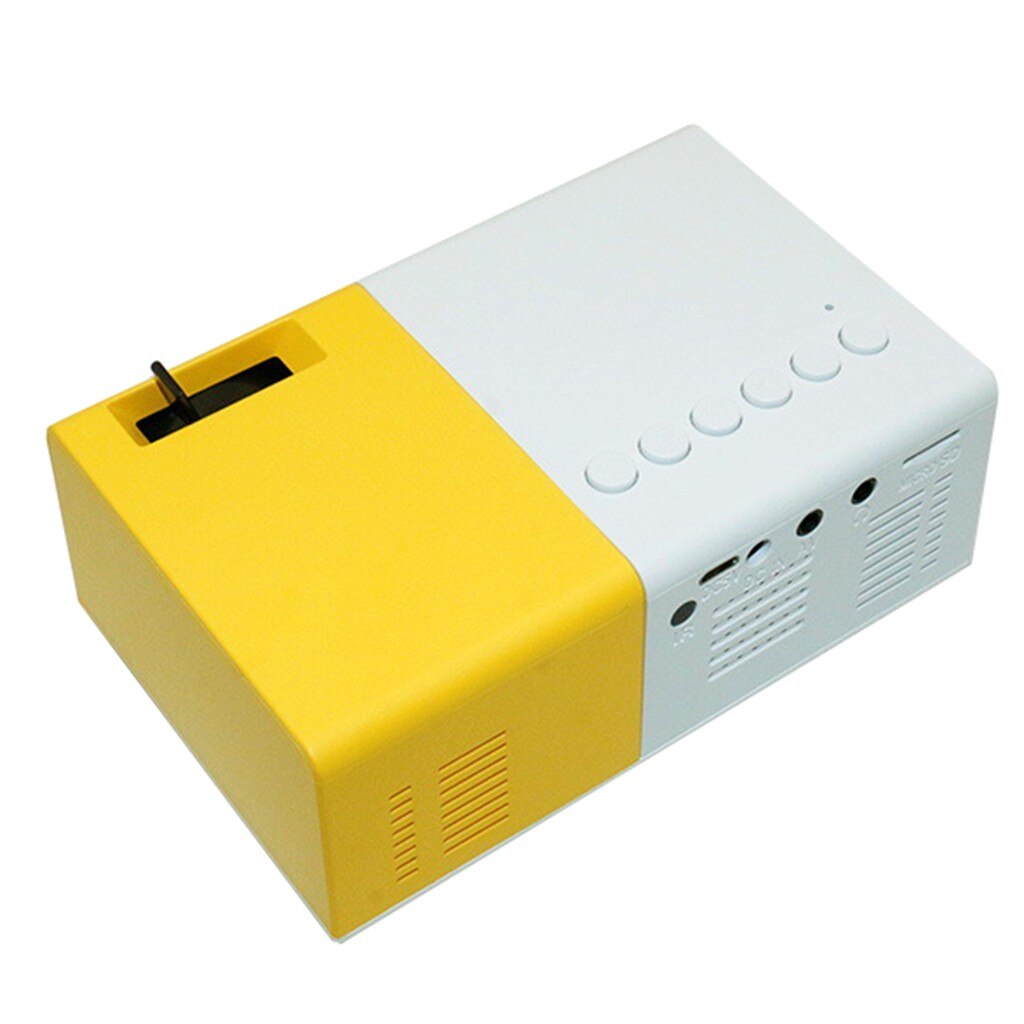 YG300 YG - 300 Mini LCD Projector Full HD Video Projector LED 600LM 320 x 240 1080P Mini Proyector for Home Theater Media Player