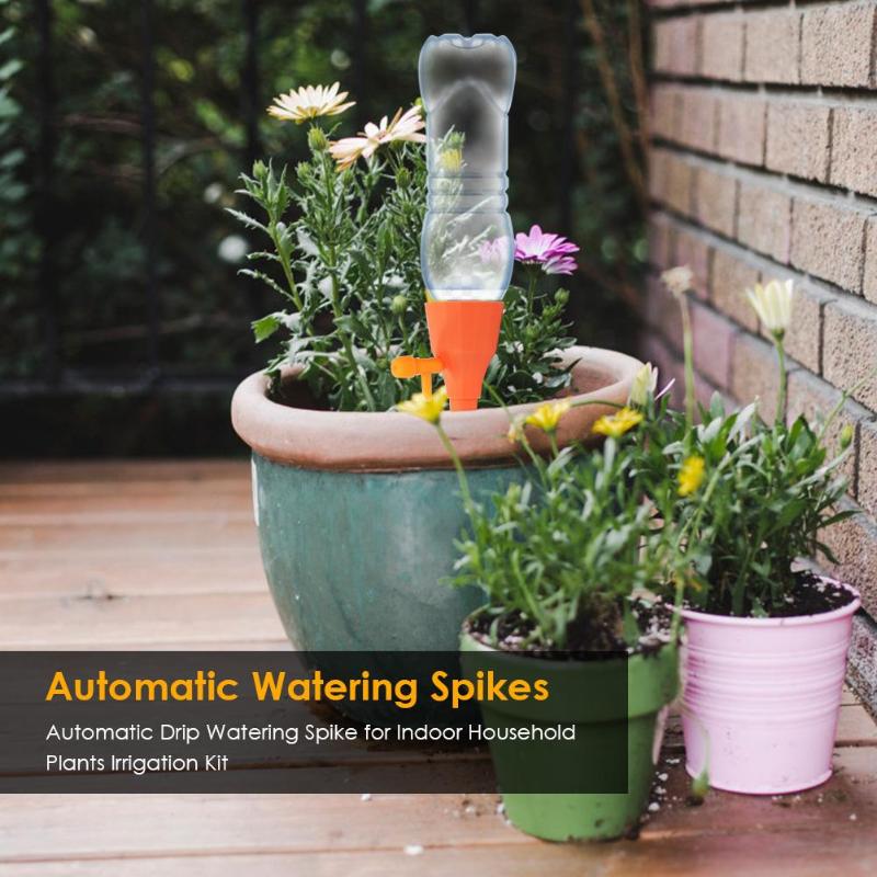 Watering Irrigation System Watering Spikes Automatic Drip Durable for Indoor Flowers Household Garden Supplies