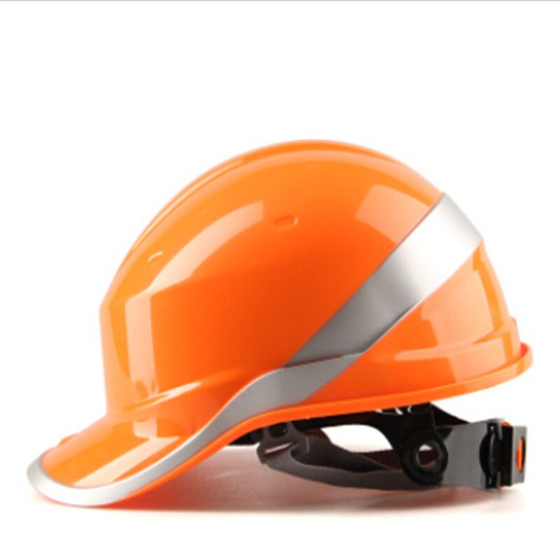 Ropa de Trabajo reflectante para construcción, casquete duro, casco de seguridad: Naranja