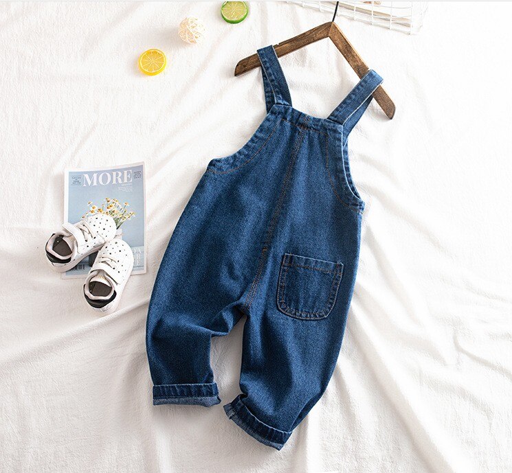 Jeans d'automne pour bébés garçons 75-100cm | Tenue denim pour bébés filles, de dessin animé,