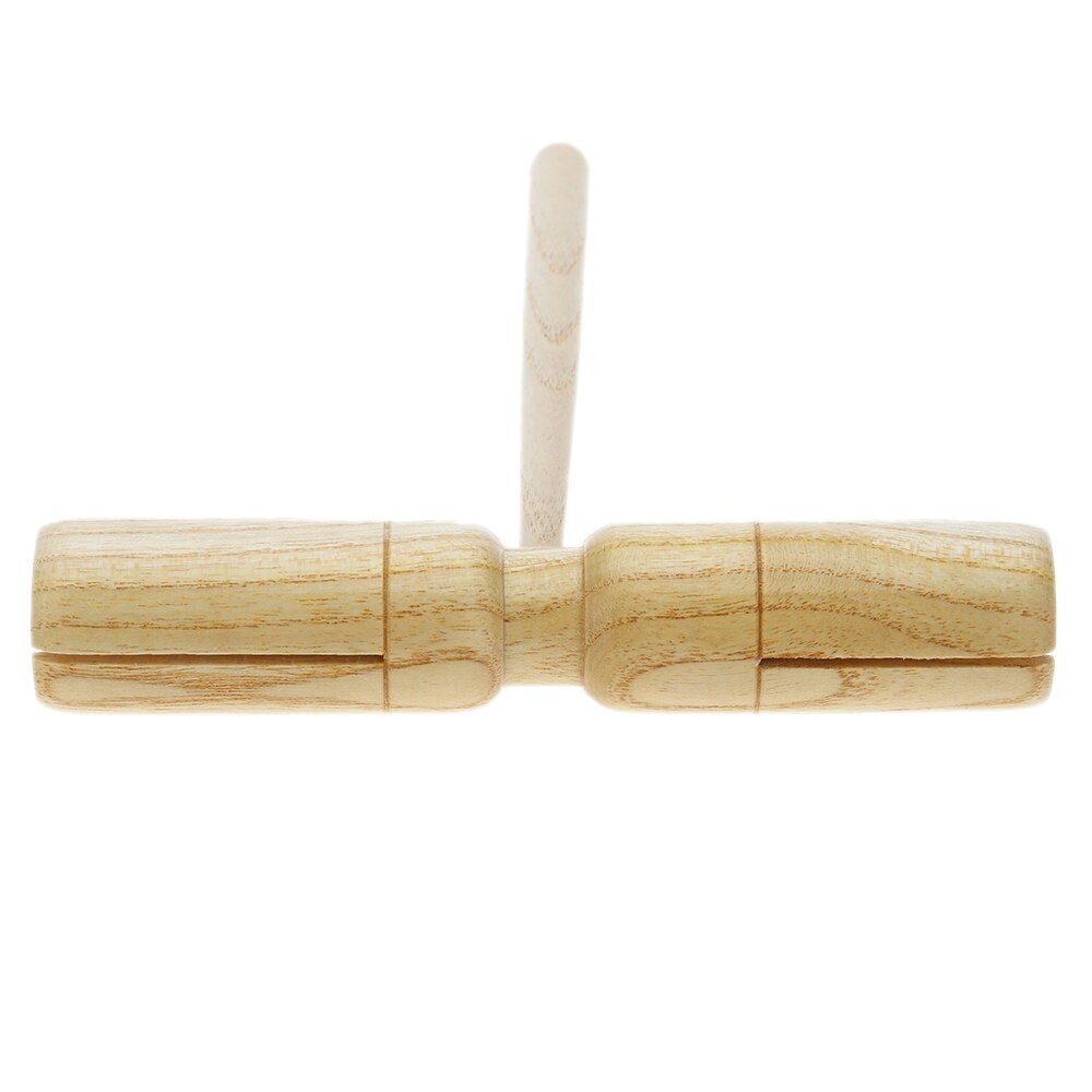 Grand Instrument de Percussion matériel petit corbeau en bois sondeur deux tons exquis enfant Instrument de musique