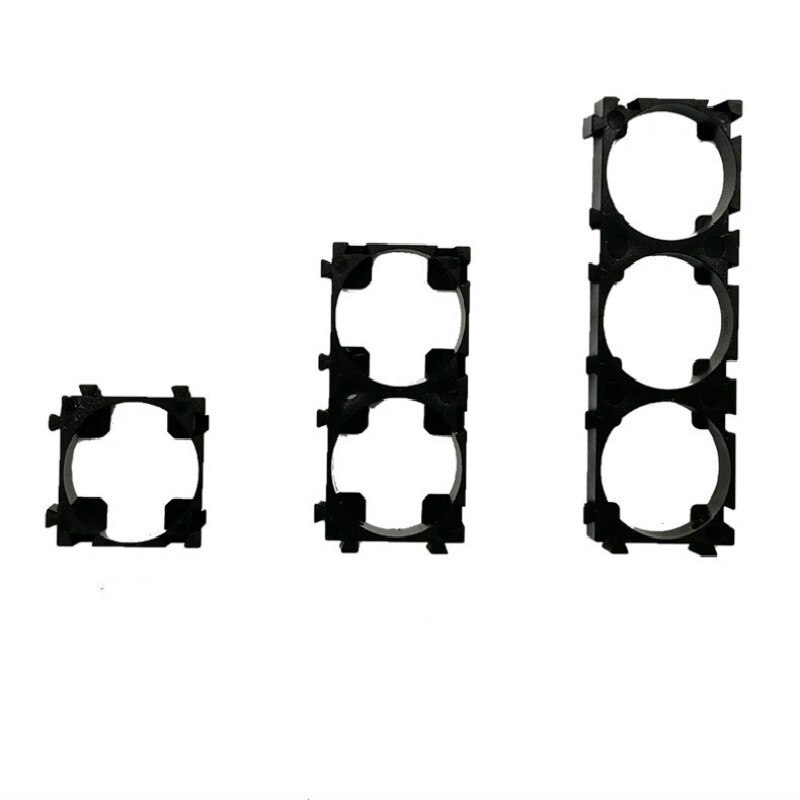 ADCKYOOL 10pcs 18650 Lithium Cell Cylindrical Battery Case Holder Batteries Pack Plastic Holder Bracket For Diy Battery Pack