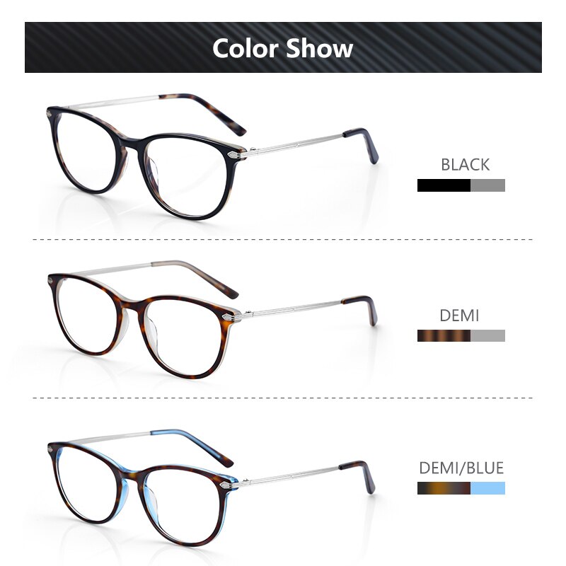 Zenottic Retro Cat Eye Bril Frame Vrouwen Acetaat Dames Bijziendheid Optische Clear Lens Bril Brillen Recept Brillen