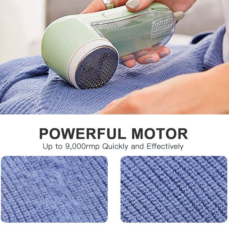In-line elektrisk shaver lint trimmer lint trimmer lint removal machine tøj barbermaskine os stik