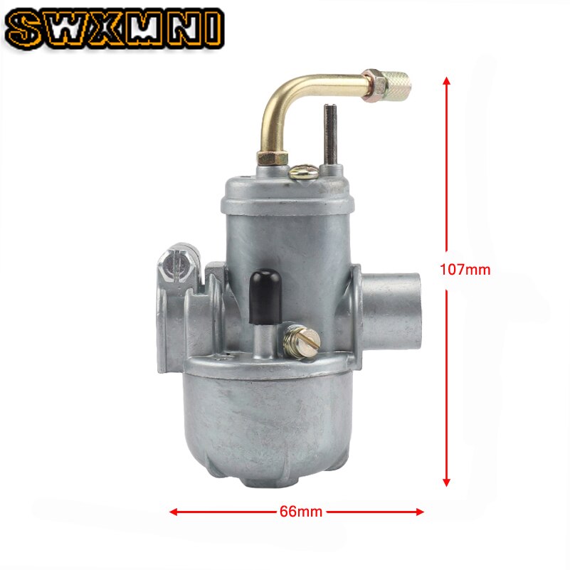Carburador de estilo Bing de 12mm para mopa Puch, mopa Maxi Sport Luxe, informales, E50 y