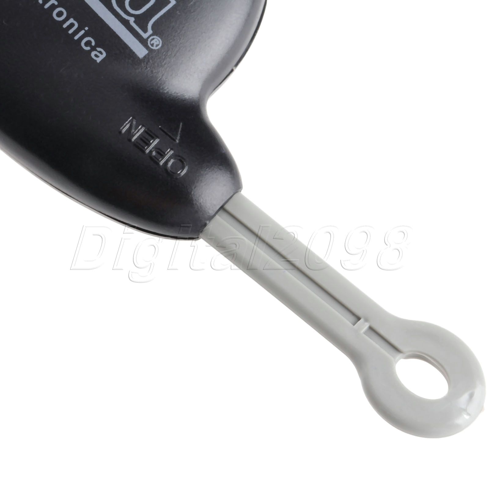 Yetaha-carcasa de llave remota de repuesto, 2 botones, para alarma Cobra 7777, color negro, sin llave, fundas para mando de coche