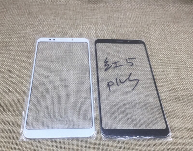 Outer Screen Voor Xiaomi Redmi 5 Plus 5 Plus Front Touch Panel Lcd-scherm Out Glass Cover Lens Telefoon reparatie Vervang Parts