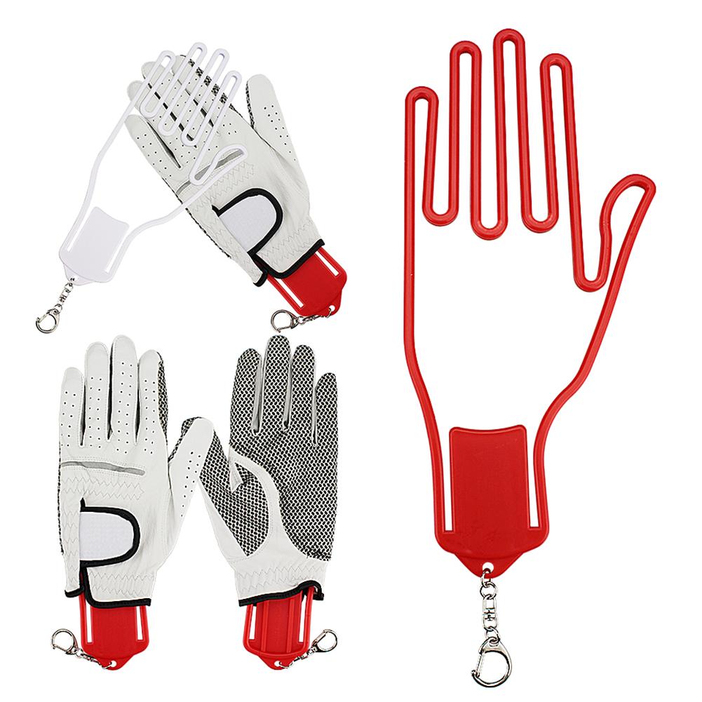 Hand Shaped Golf Glove Holder Rack Dryer Hanger Keeper Stretcher Accessories