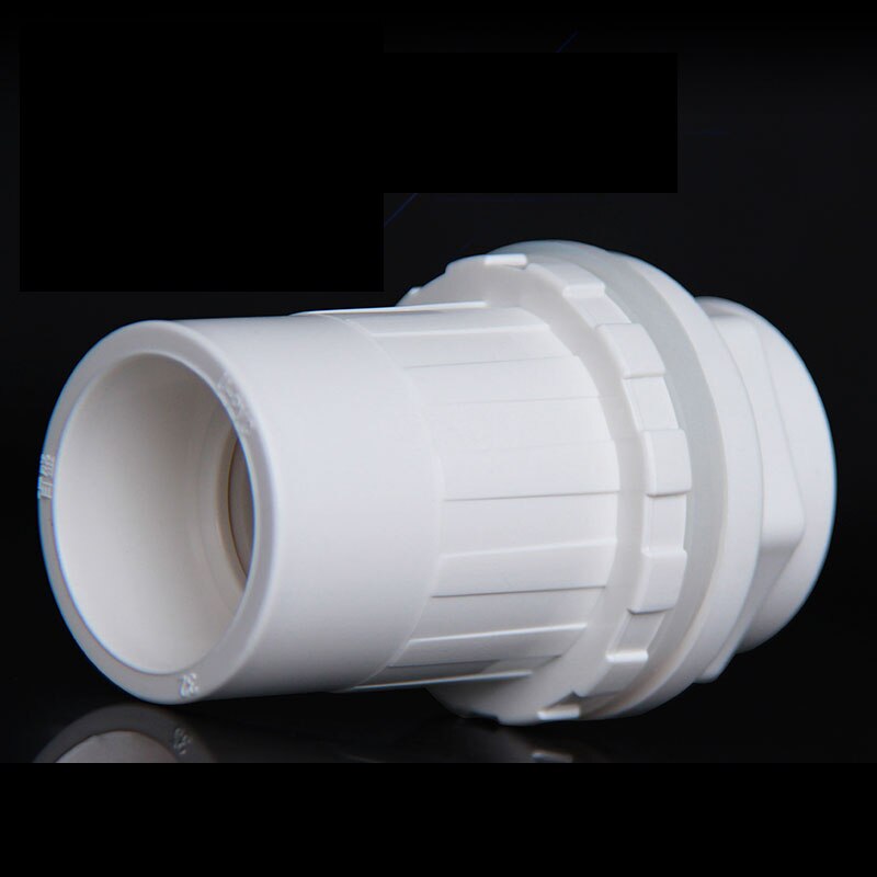 20-50mm PVC Pipe Connectors Thicken Fish Tank Pipe Drainage Connector Garden Drain UPVC Pipe Adapter Water Supply Pipe Fittings