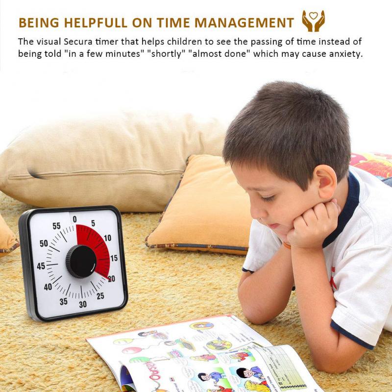 Kitchen Tools Kitchen Timers Kitchen Oven Mechanical Timers 60 Minutes Kitchen Timers Magnetic Visual Time Counter Timer