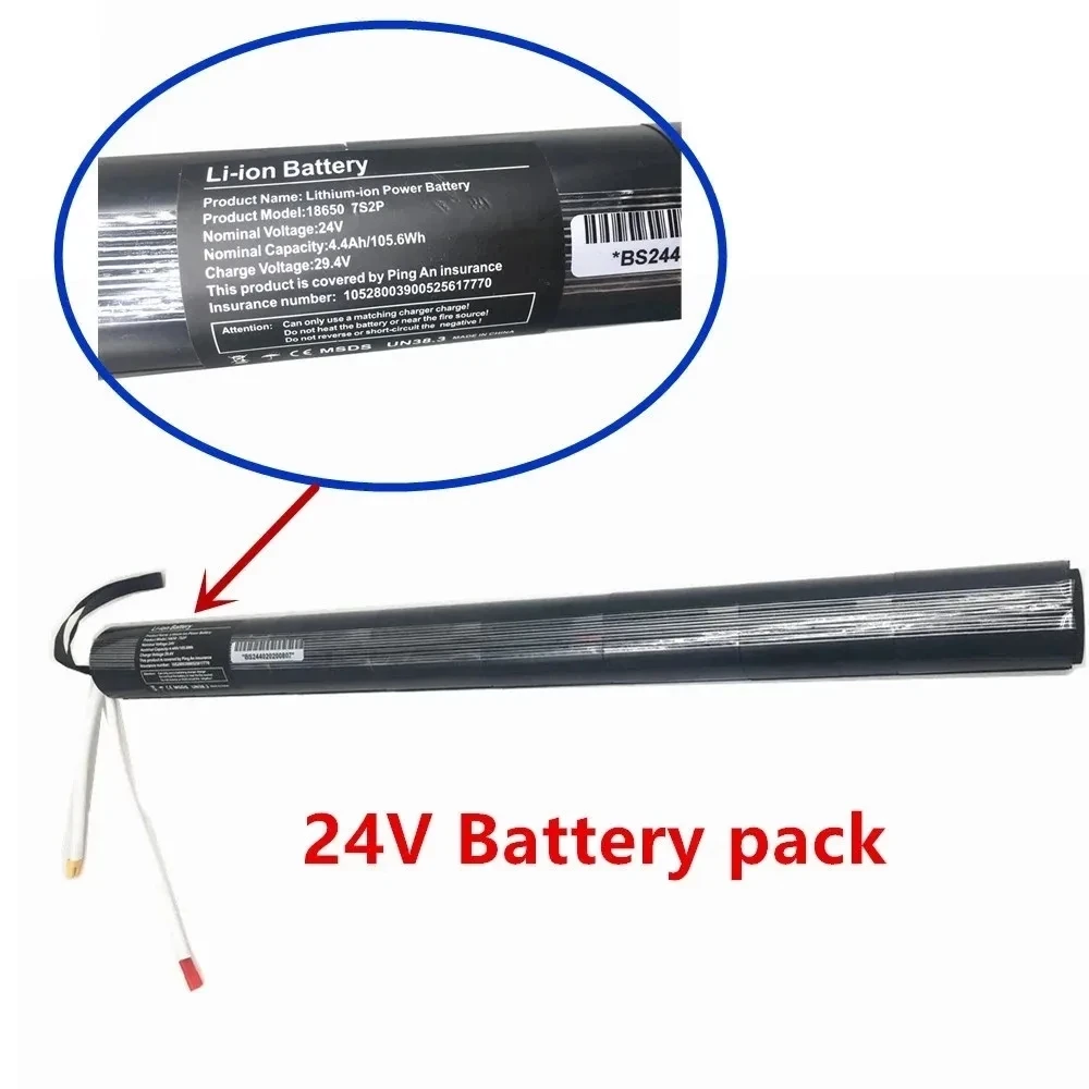 100% originale sicuro e durevole 24 v36v 5.2/6.6/8.8/10.4Ah scooter in fibra di carbonio scooter elettrico batteria batteria in fibra di carbonio